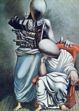  realisme - l’une consolation 1958 Giorgio de Chirico surréalisme métaphysique